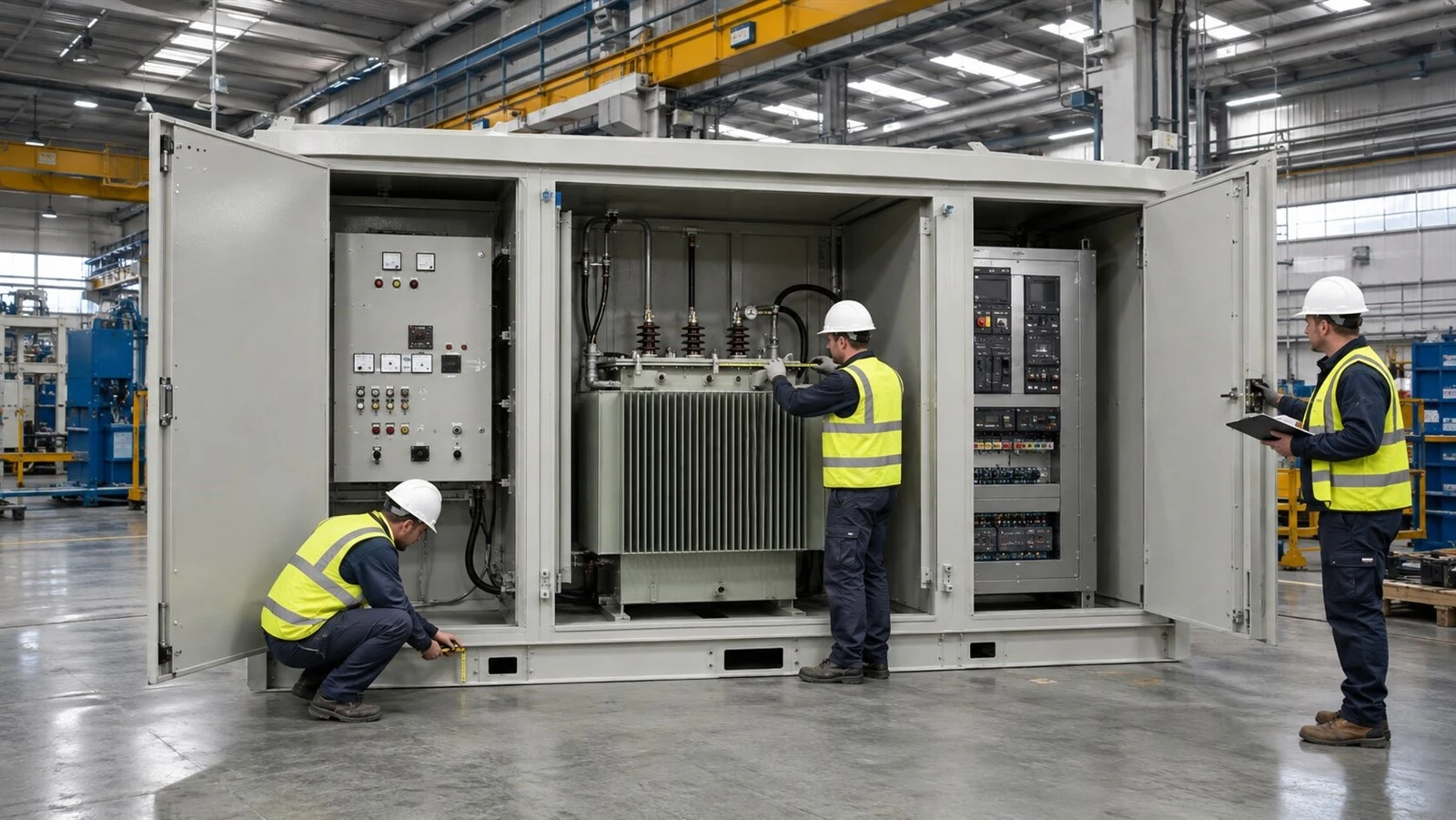 pad-mounted-substation-enclosure-fat-trial-assembly pad-mounted-substation-enclosure-fat-trial-assembly