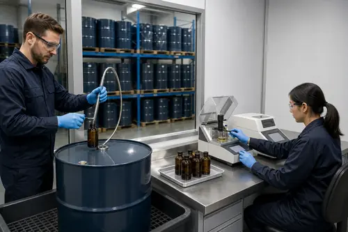 ドラム缶保管中に変圧器油の電気伝導率の変化を防ぐにはどうすればよいか?